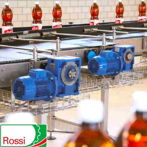 Ứng dụng động cơ hộp số ROSSI cho dây chuyền thực phẩm